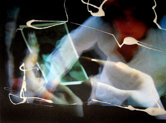 La predizione — Fabio Ramagnano, 2001–2018, Stampa e smalto su tela